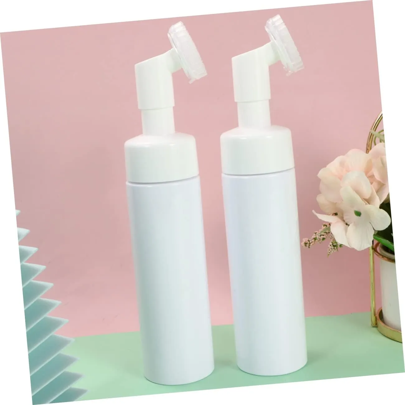DOITOOL 4 Pcs Liquid Foam Travel Container Lined Paper Cosmetics Bubble Bottle Cosmetic Bottle Mini Lotion