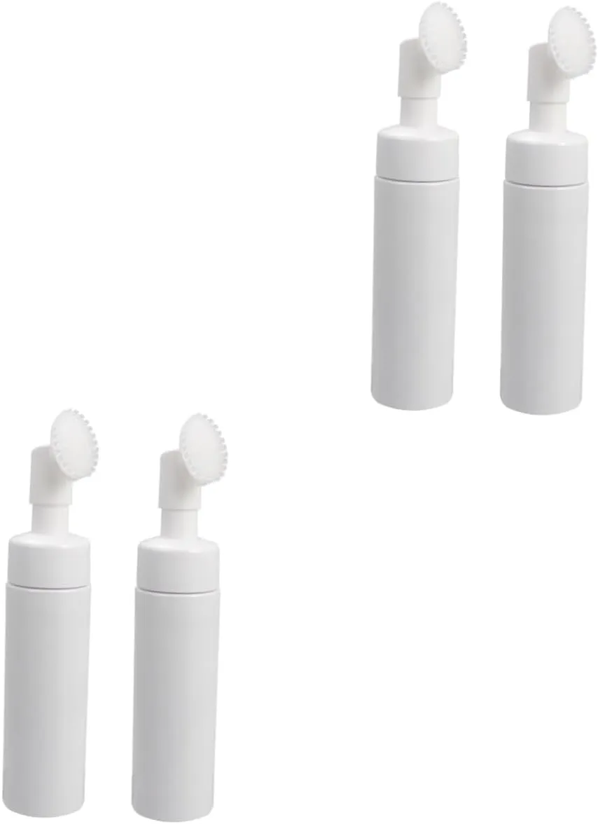 DOITOOL 4 Pcs Liquid Foam Travel Container Lined Paper Cosmetics Bubble Bottle Cosmetic Bottle Mini Lotion