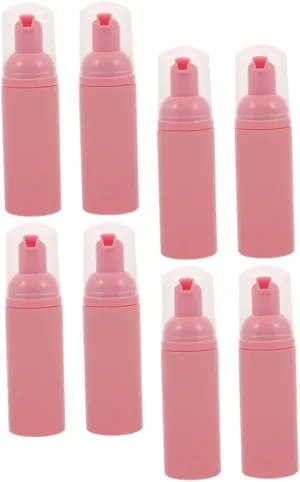DOITOOL 8 Pack Foaming Pump Bottles Refillable Airless Pump Bottles Travel Toiletries Foam Pump Bottle Dispenser Soap