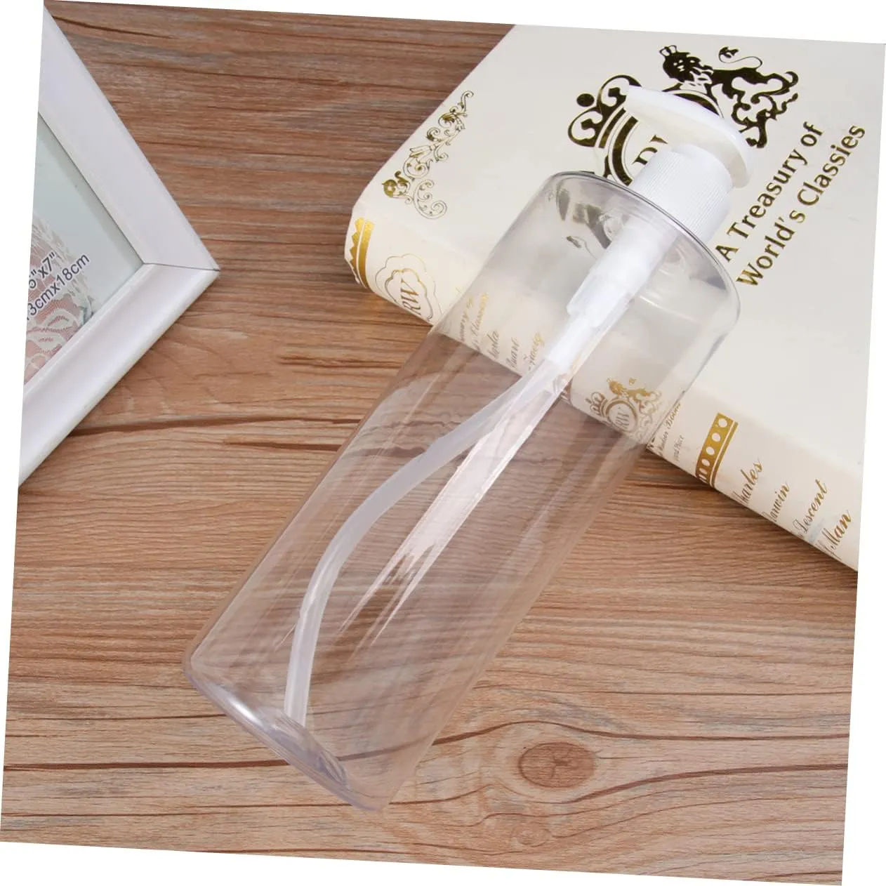 DOITOOL Silicone Purse 8 Pcs Shampoo Bottles Amber Soap Dispenser Lotion Bottle Toiletries Leakproof Travel Walking Pump