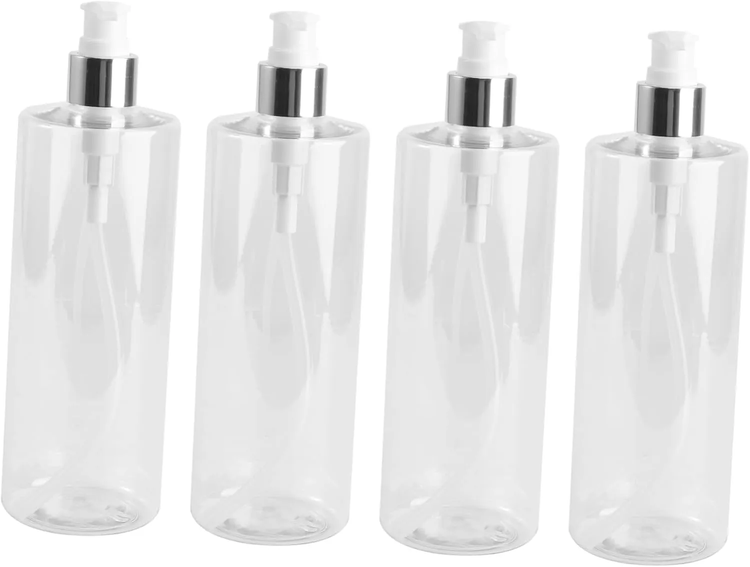 DOITOOL Silicone Purse 8 Pcs Shampoo Bottles Amber Soap Dispenser Lotion Bottle Toiletries Leakproof Travel Walking Pump