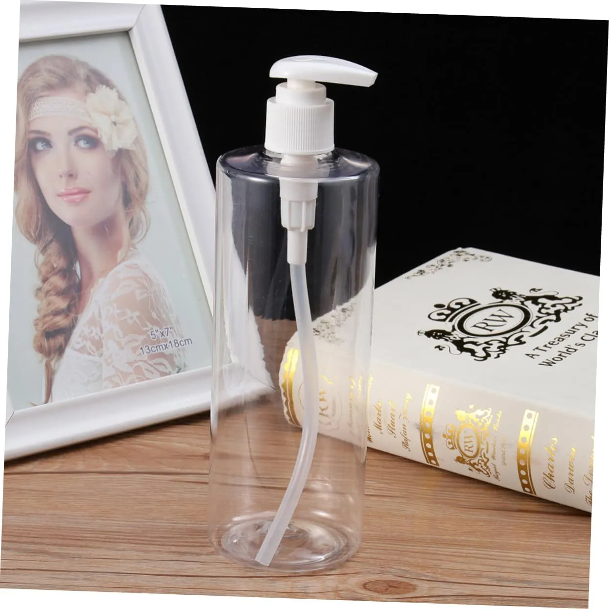 DOITOOL Silicone Purse 8 Pcs Shampoo Bottles Amber Soap Dispenser Lotion Bottle Toiletries Leakproof Travel Walking Pump