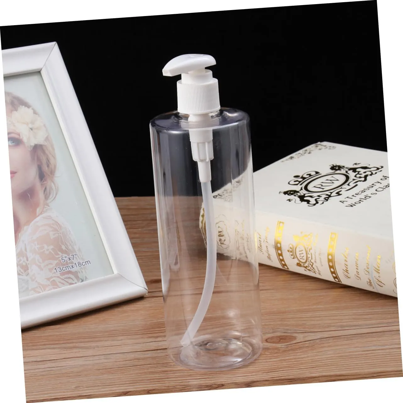 DOITOOL Silicone Purse 8 Pcs Shampoo Bottles Amber Soap Dispenser Lotion Bottle Toiletries Leakproof Travel Walking Pump