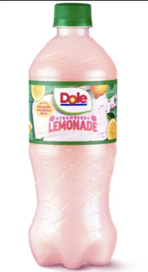Dole Strawberry Lemonade, 20 Oz Soda Bottles (10)