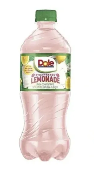 Dole Strawberry Lemonade, 20 Oz Soda Bottles (16)
