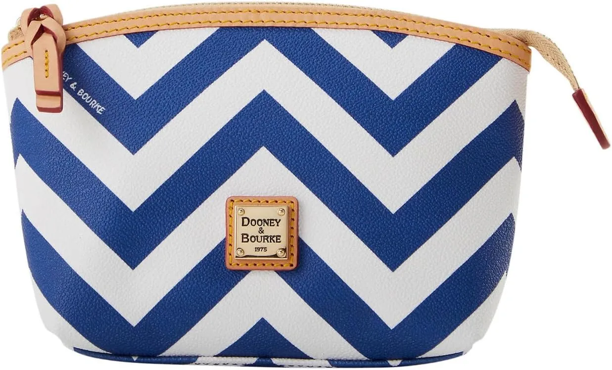 Dooney & Bourke Accessory, Chevron Cosmetic Case - Blue