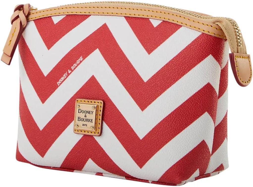 Dooney & Bourke Accessory, Chevron Cosmetic Case - Red