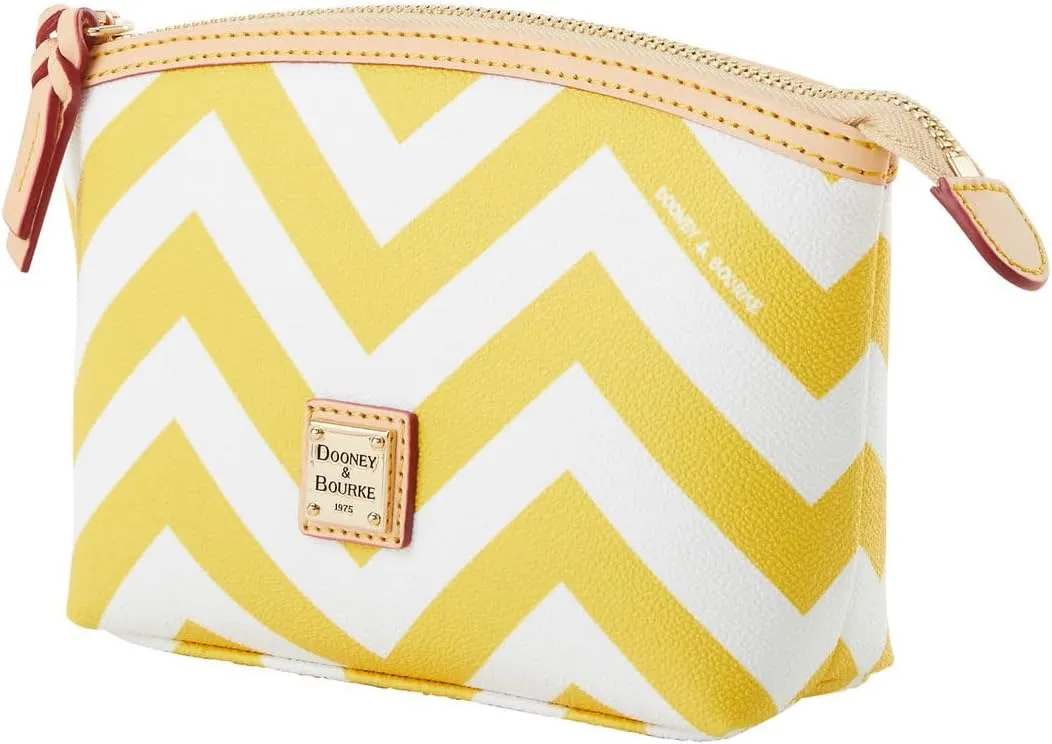 Dooney & Bourke Accessory, Chevron Cosmetic Case - Yellow