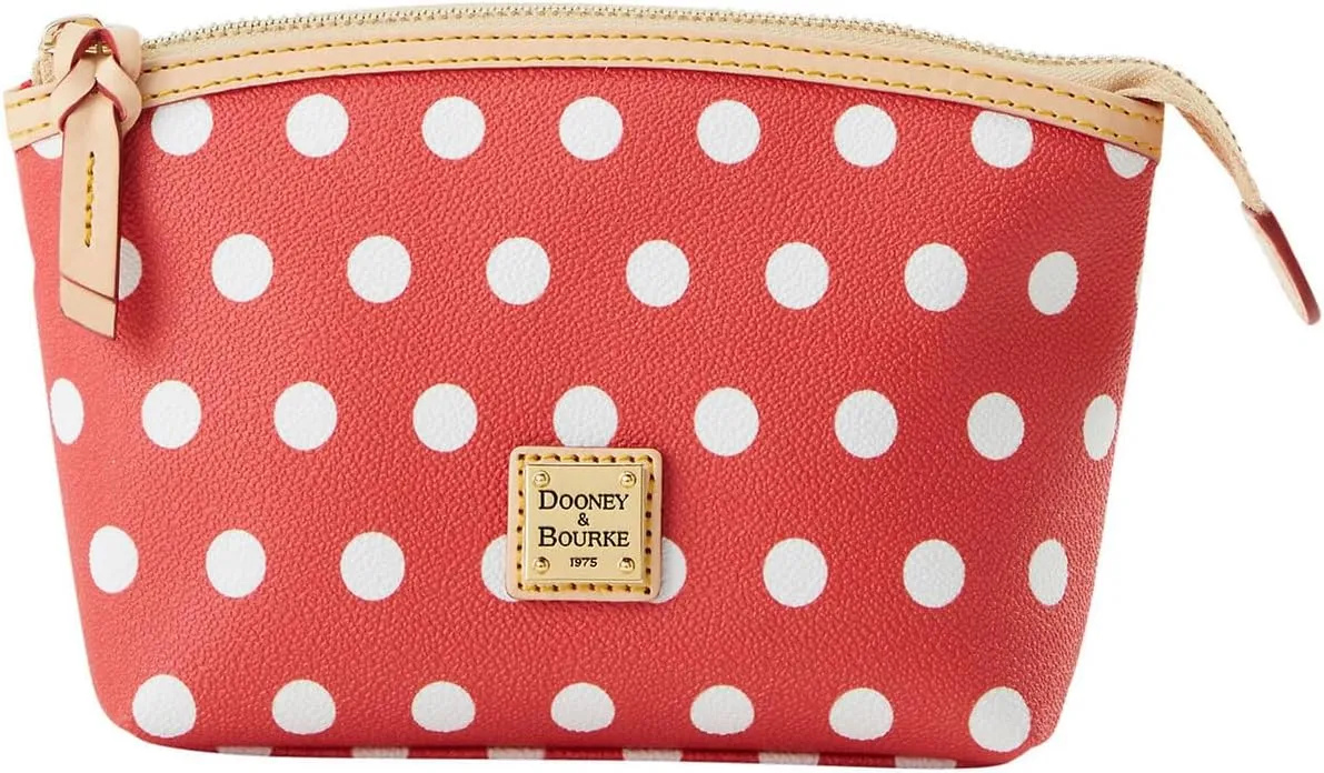 Dooney & Bourke Accessory, Polka Dot Cosmetic Case - Red