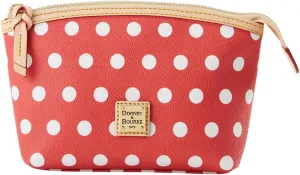 Dooney & Bourke Accessory, Polka Dot Cosmetic Case - Red