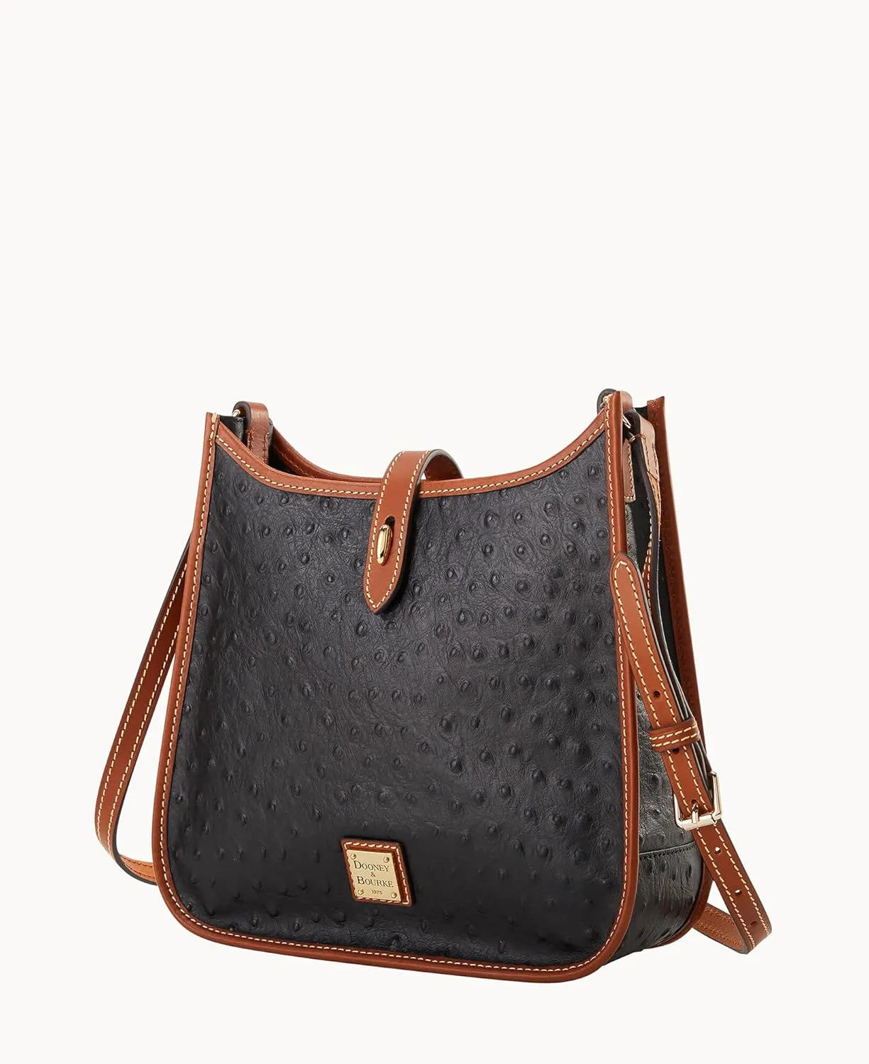 Dooney & Bourke Handbag, Ostrich Messenger Crossbody