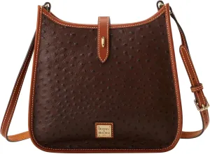 Dooney & Bourke Handbag, Ostrich Messenger Crossbody