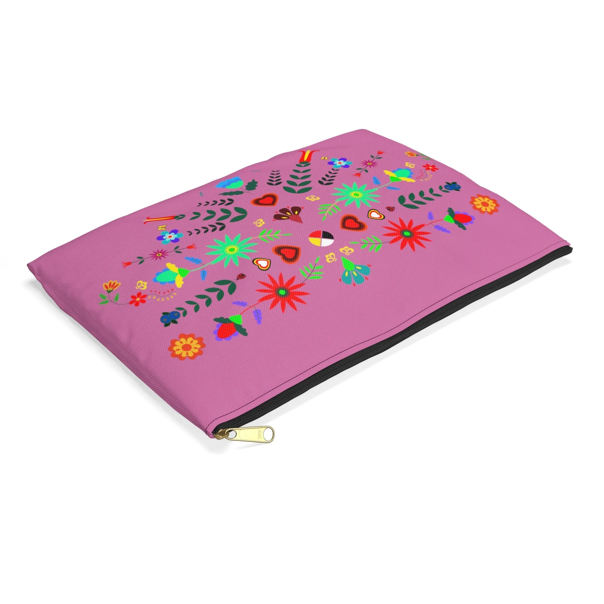 Double Sided Native Print Accessory Pouch