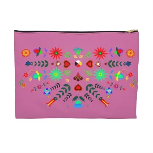 Double Sided Native Print Accessory Pouch