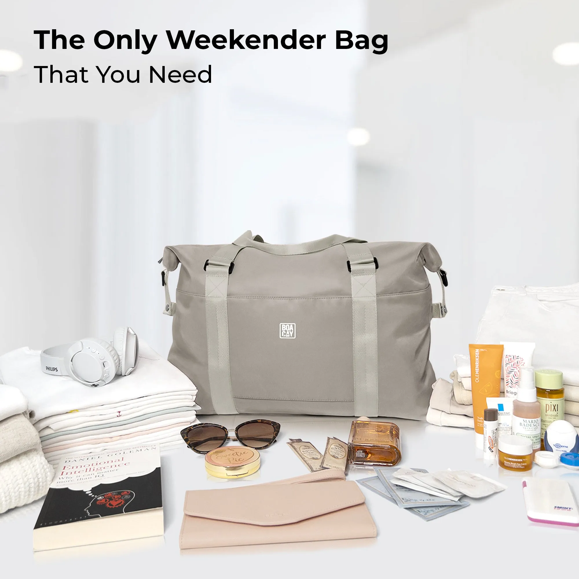 Duffle & Weekender Bag - Off White