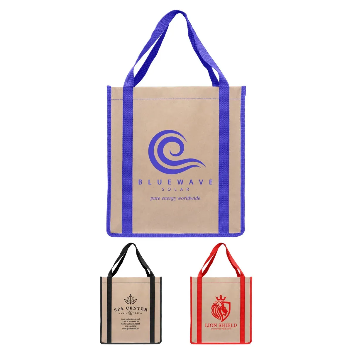 Eco-Friendly Kraft Paper Gayle Tote Bag