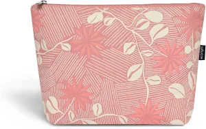 Eco Right Canvas Cosmetic Bag: Travel Makeup Pouch For Women & Girls, Zipper Purse Organizer, Stylish Canvas Cotton Aesthetic, Large Capacity, Toiletry Storage, Purse-friendly