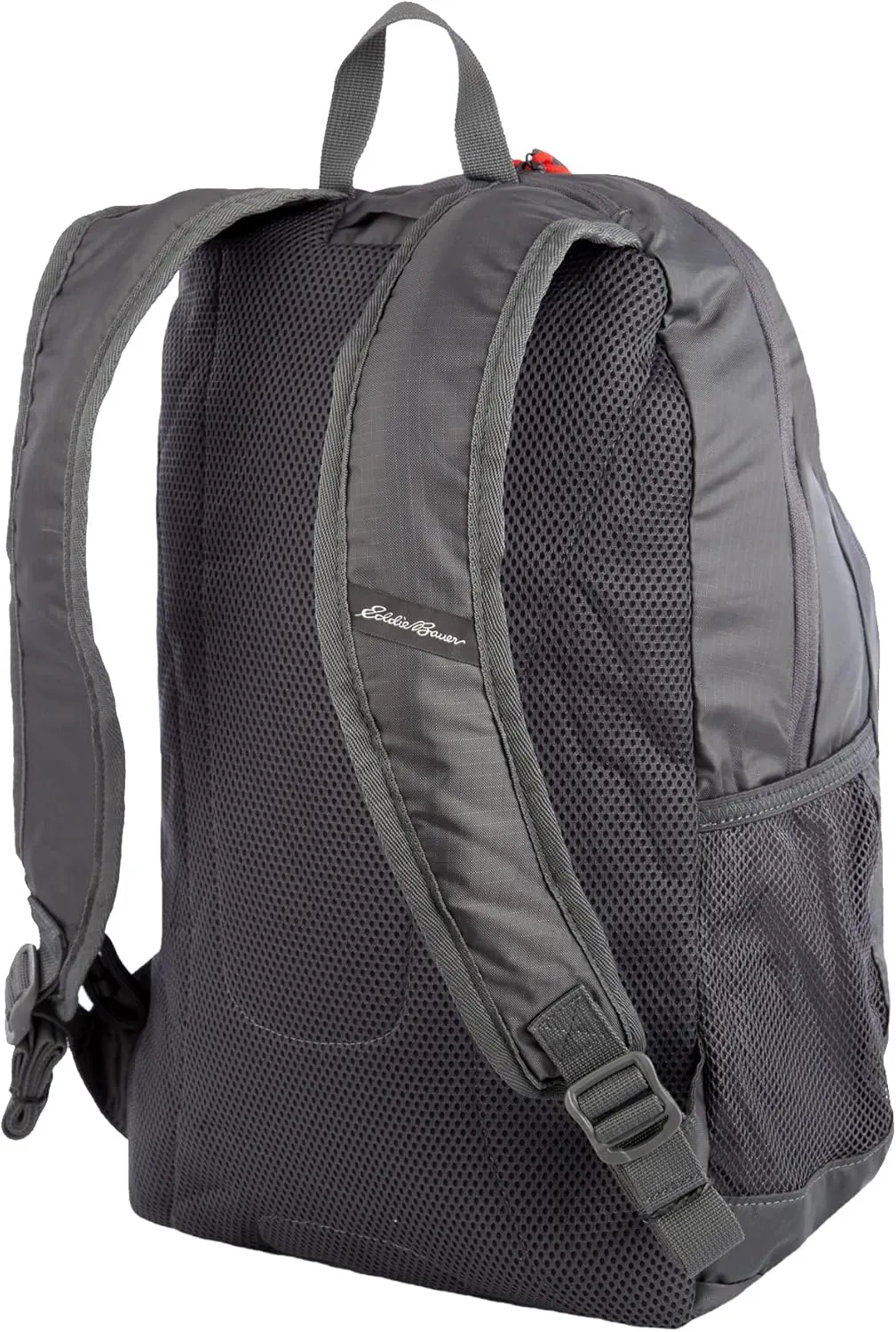 Eddie Bauer Stowaway Packable Backpack-Made from Ripstop Polyester, Dark Smoke, 30L