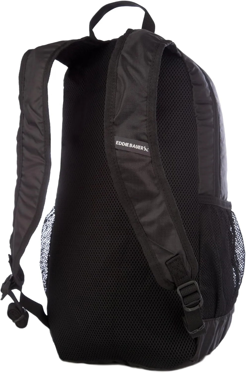 Eddie Bauer Stowaway Packable Backpack-Made from Ripstop Polyester, Onyx, 20L