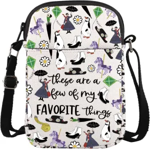 ENSIANTH Mary Musical Lover Messenger Bags Magic Movie Merch Fantasy Musical Merch Drama Actress Gift