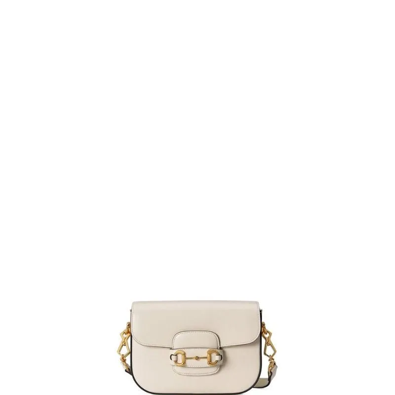 ESMEE - Horsebit 1955 Shoulder Bag Milk White