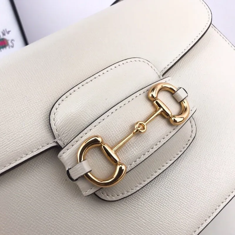 ESMEE - Horsebit 1955 Shoulder Bag Milk White