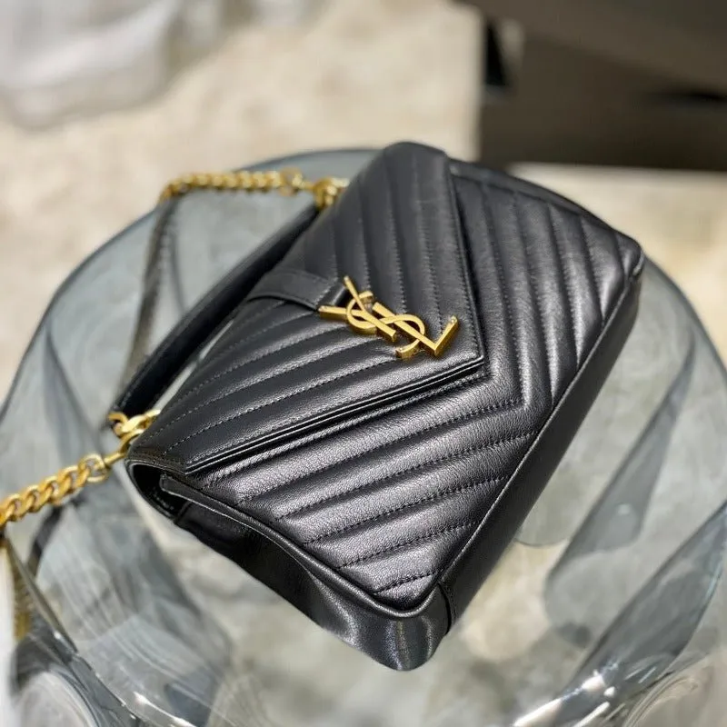 ESMEE - Logo Plaque Shoulder Bag Black