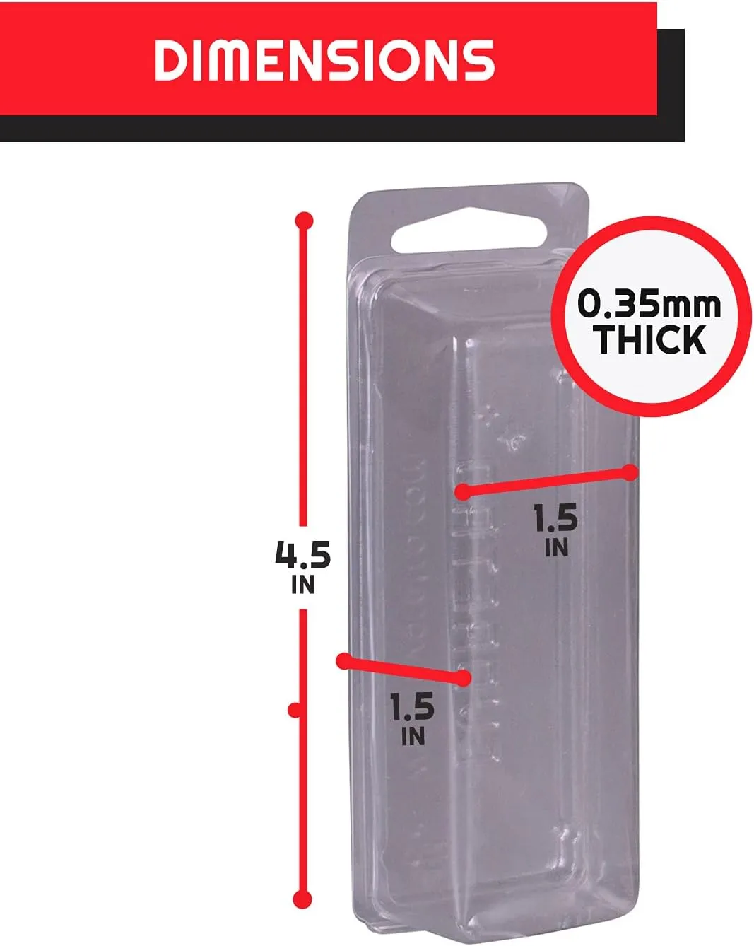 EVORETRO Loose Action Figure Display Case [50-Pack] Retro Plastic Blister Protective Case for 3.75 in Star Wars, Motu, Marvel, GI Joe Toy Figures, Scratch Resistant, Archive Grade, UV Resistant