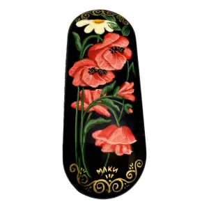 Eyeglass Holder Poppyseed Flowers