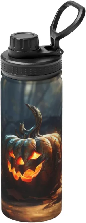 Fall Pumpkin 18oz Sports Insulated Bottle For Outdoor Activities,Your Ideal Companion Staying Hydrated