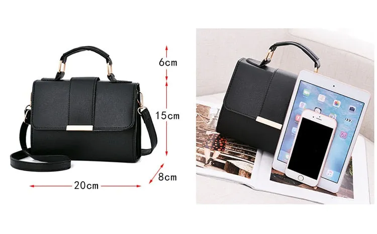 Fashion Womens Leather Look Handbags