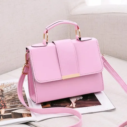 Fashion Womens Leather Look Handbags