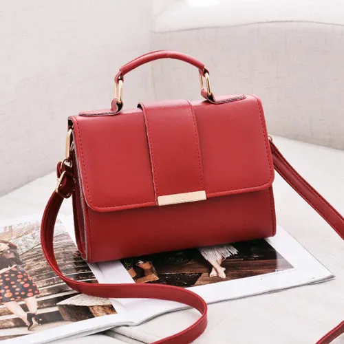 Fashion Womens Leather Look Handbags