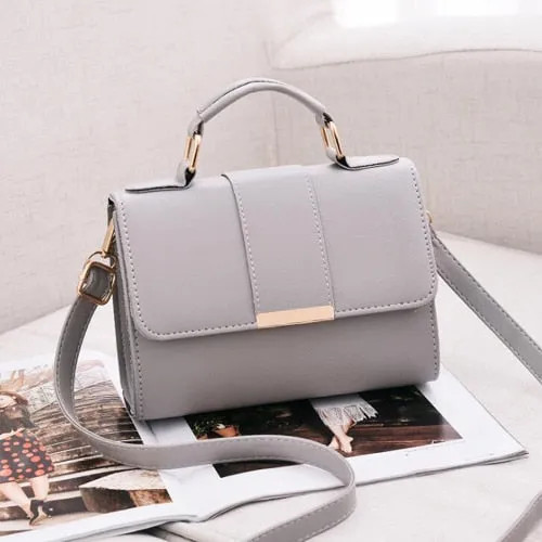 Fashion Womens Leather Look Handbags