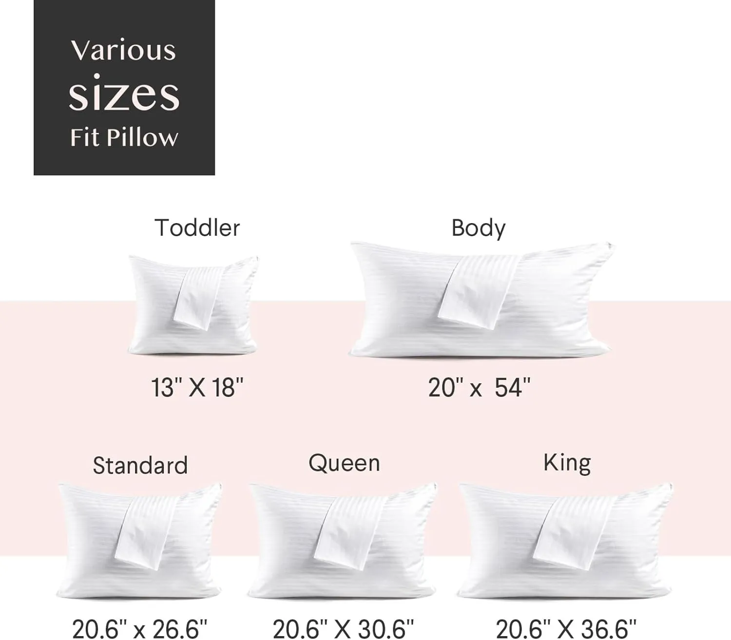FAUNNA 600TC 100% Cotton Pillow Protectors, Standard Size (20x26), 4 Pack, Oeko-TEX Certified, Hotel Grade Pillow Cover with Silent Zipper, Zip Up Pillow Cases, White