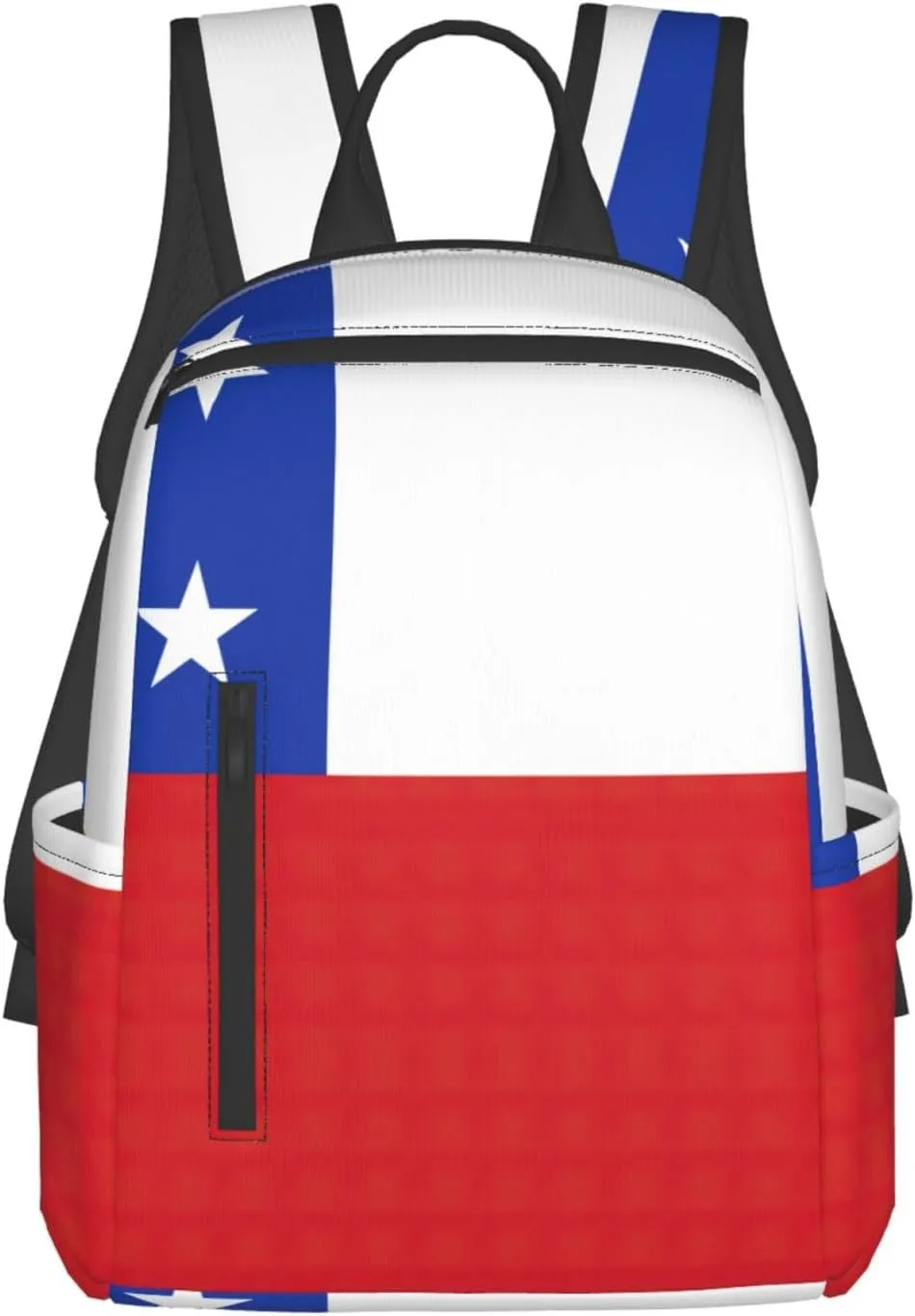 Flag Of Chile Lightweight Outdoor Backpack Functional Bag For Travel Work And Hiking Backpack For Men