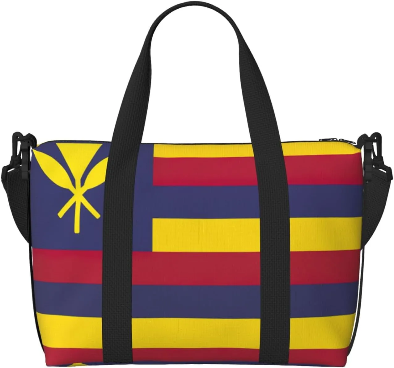 Flag of the Kingdom of Hawaii Duffel Bags for Traveling - Lightweight Personal Item Travel Bags for Women, Gym Bags for Men
