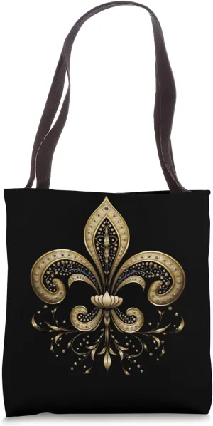 Fleur de Lis Tote Bag