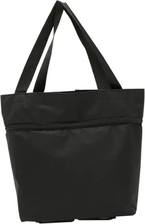 Foldable Shopping Bag Wheels Collapsible Trolley Shopping Bag for Daily Use