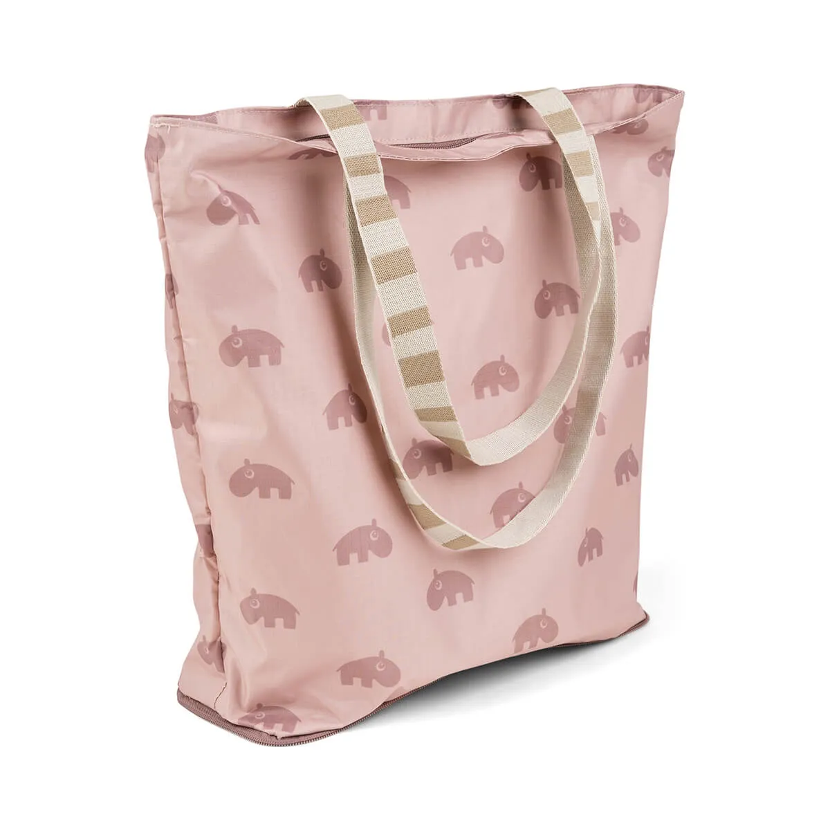 Foldable tote bag - Ozzo - Powder