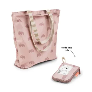Foldable tote bag - Ozzo - Powder