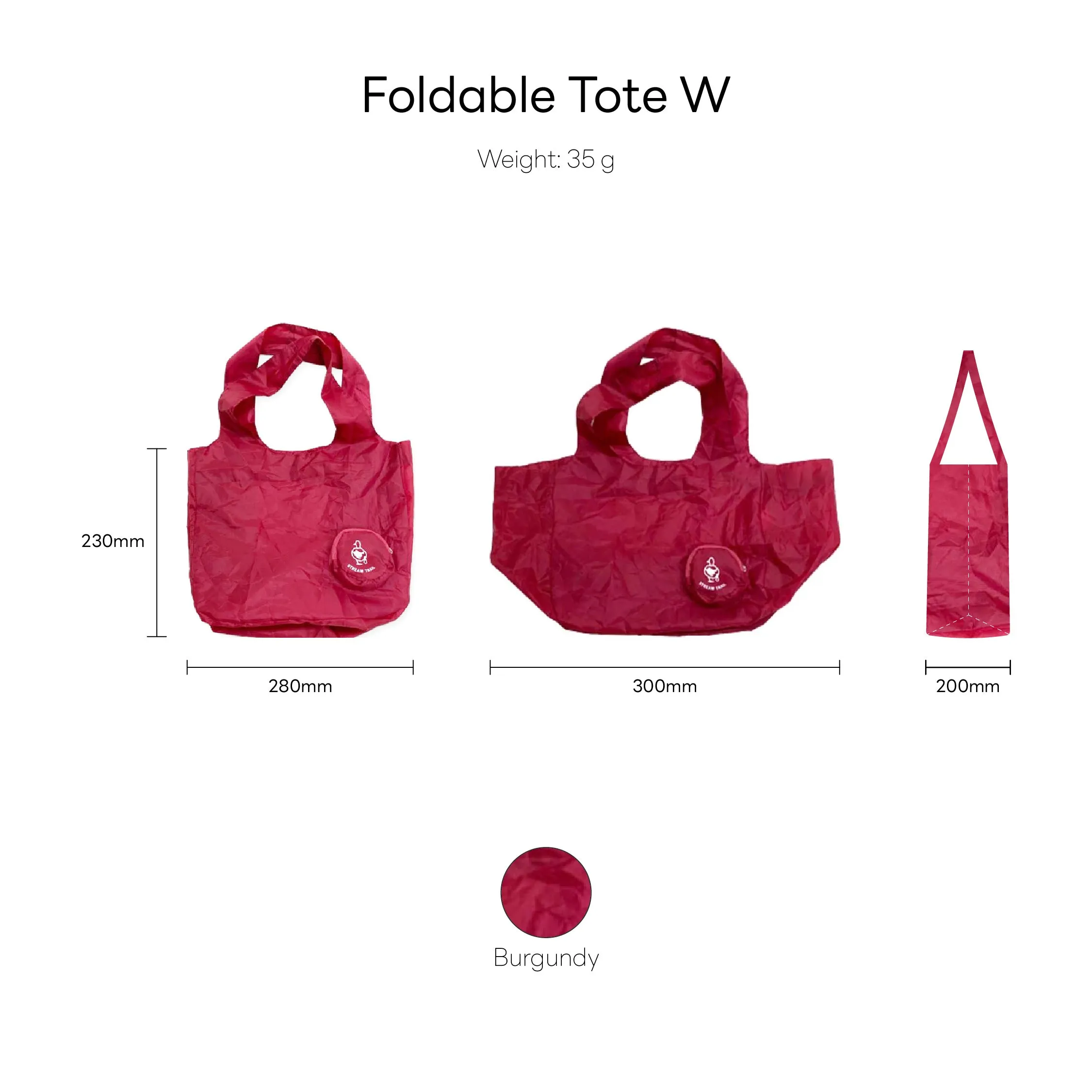 Foldable Tote W