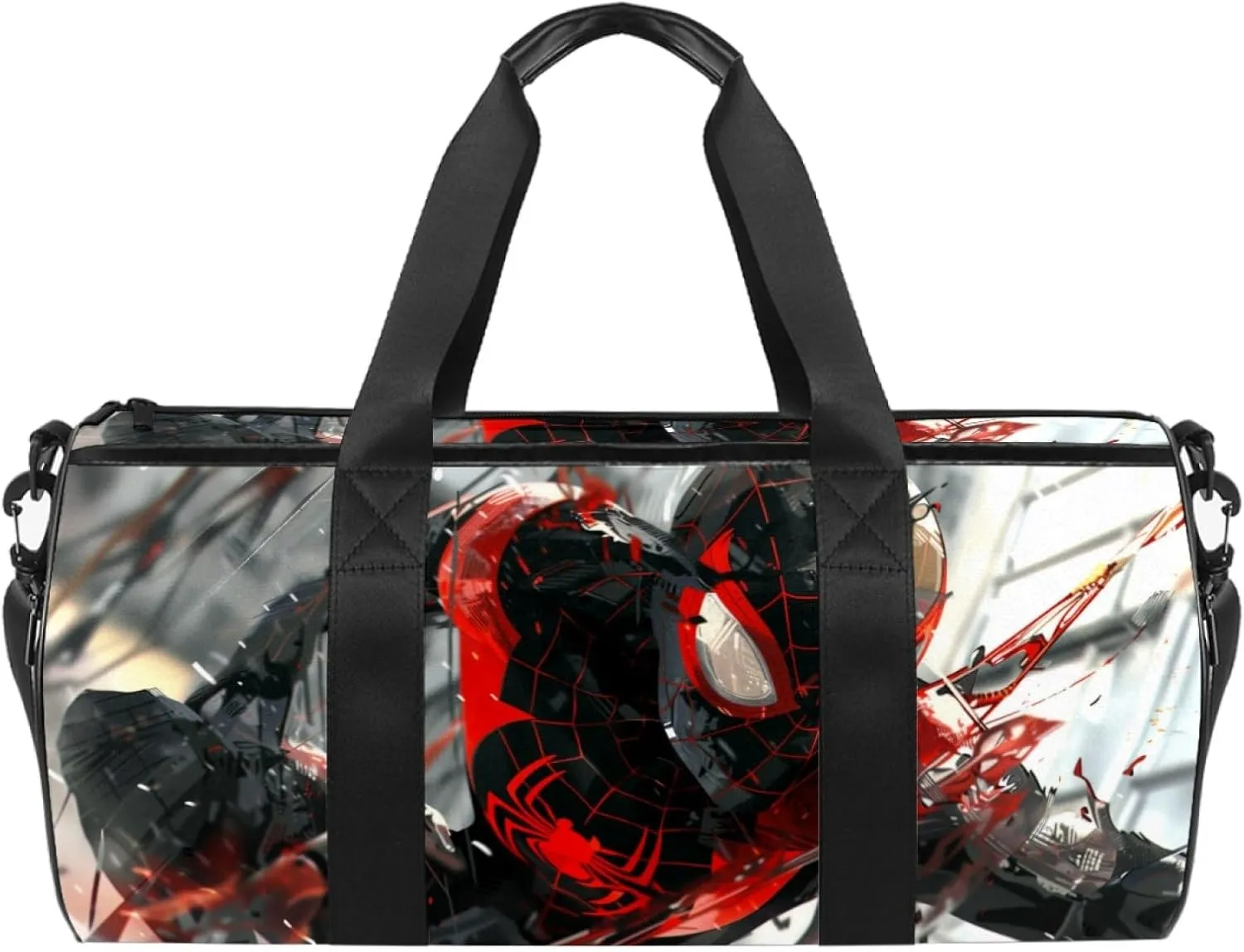 For Spiderman Duffle Bag for All Your Gym and Sports Gear: 17.7 Inches Size, Zipper Pocket, and Large Capacity for Travel Luggage