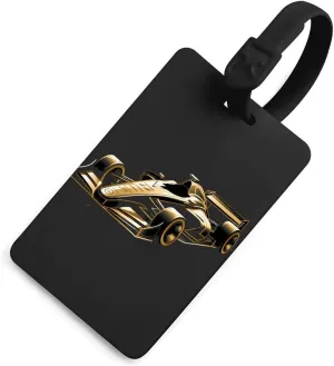 Formula Racing Car Luggage Tags for Travel Bag Cute Suitcase Identify Labels Baggage Tag