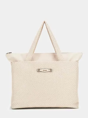 Francy Woven Weekender Bag