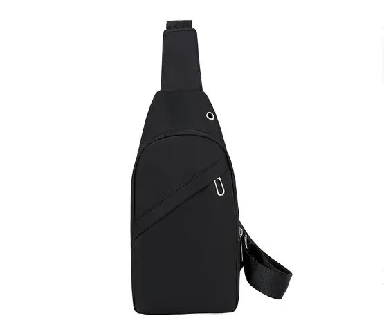 Funki Buys | Bags | Canvas Multi Pocket Crossbody Chest Bag