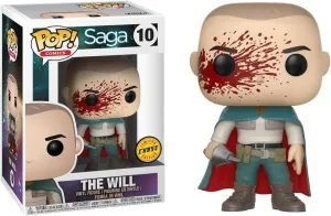 Funko The Will (Chase Exclusive): Saga x POP! Comics Vinyl Figure & 1 POP! Compatible PET Plastic Graphical Protector Bundle [#010 / 27417 - B]