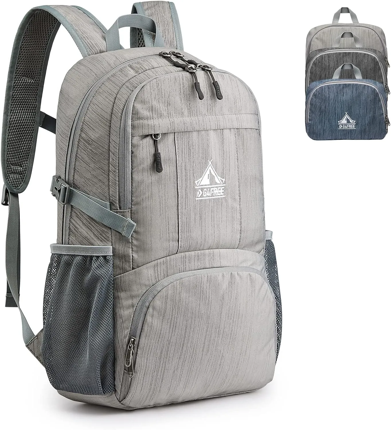 G4Free 30L Hiking Backpack Lightweight Packable Shoulder Daypack Outdoor Travel Foldable for Men Women