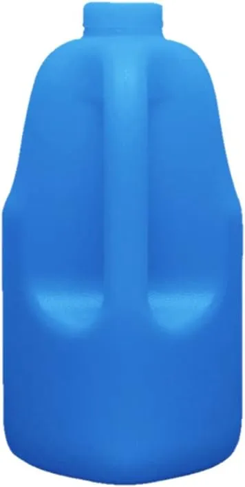 Gallon Gear HALF-GALLON LARGE WATER BOTTLE | BPA-FREE PLASTIC | REUSABLE WATER JUG | HYDRATION WATER BOTTLE FOR MEN & WOMEN | GYM, SPORTS, TRAINING & FITNESS (BLUE)