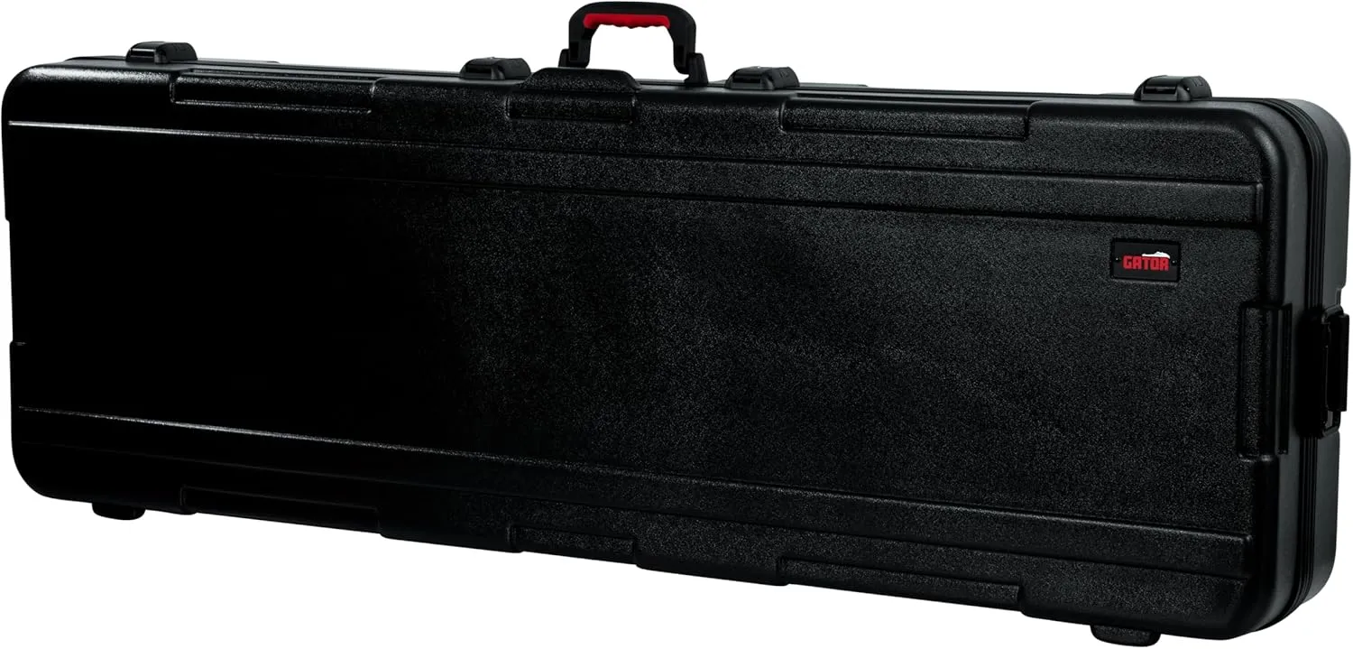 Gator Cases Frequent Flyer's Series Molded Flight Case for 88-Note Keyboards with TSA Approved Locking Latches and Recessed Wheels, (GTSA-KEY88)